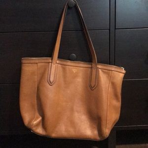 Fossil Light Brown Shoulder Bag